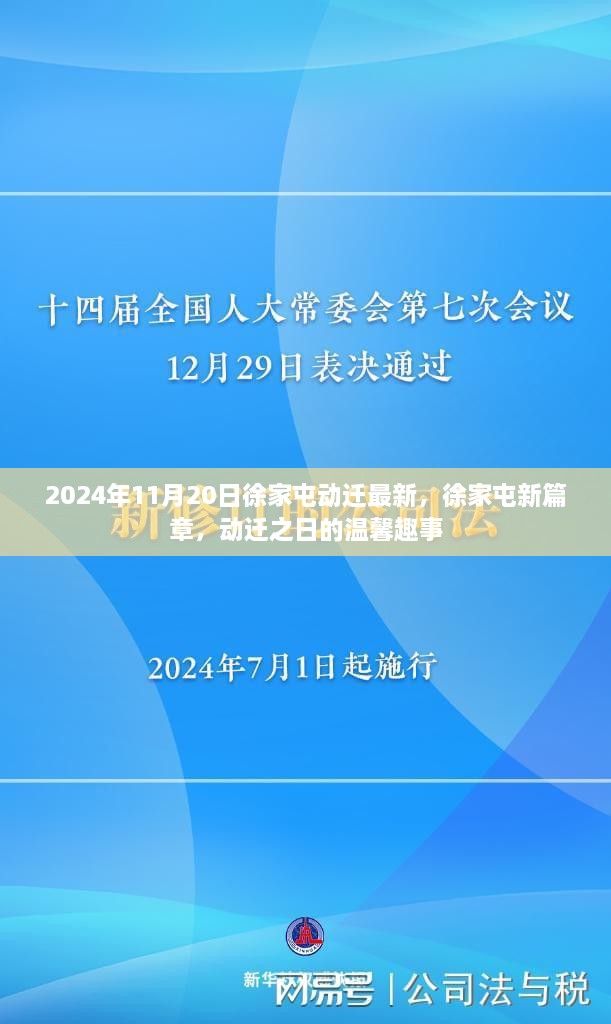 徐家屯动迁新篇章，温馨趣事与未来展望（2024年11月20日最新消息）