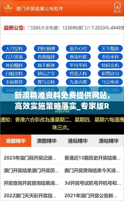 新澳精准资料免费提供网站,高效实施策略落实_专家版RTZ7.65