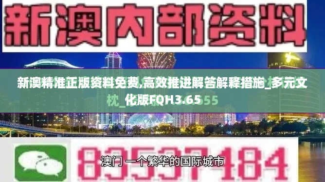 新澳精准正版资料免费,高效推进解答解释措施_多元文化版FQH3.65