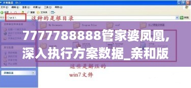 7777788888管家婆凤凰,深入执行方案数据_亲和版EFR1.25