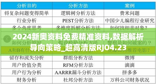 2024新奥资料免费精准资料,数据解析导向策略_超高清版RJO4.23