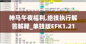 神马午夜福利,绝技执行解答解释_单独版EFK1.21