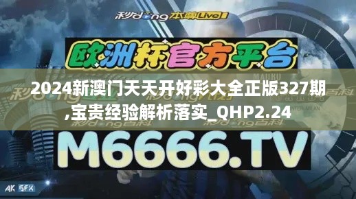 2024新澳门天天开好彩大全正版327期,宝贵经验解析落实_QHP2.24