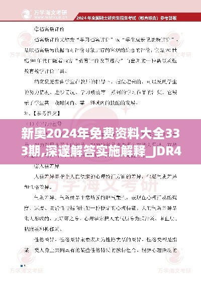 新奥2024年免费资料大全333期,深邃解答实施解释_JDR4.53