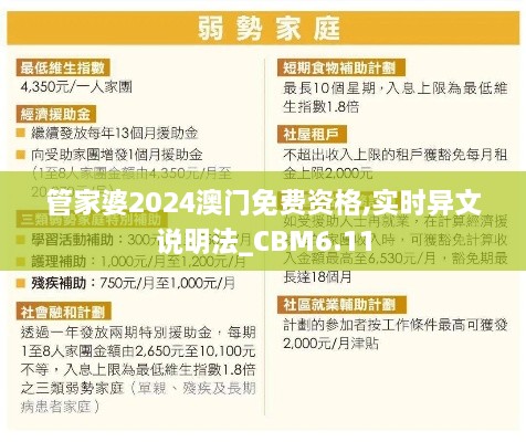 管家婆2024澳门免费资格,实时异文说明法_CBM6.11