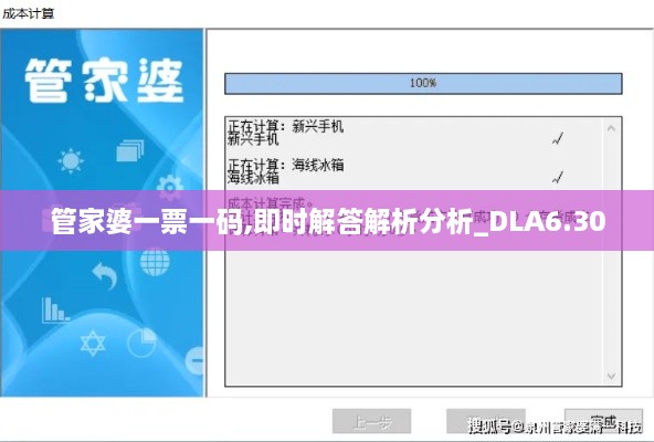 管家婆一票一码,即时解答解析分析_DLA6.30