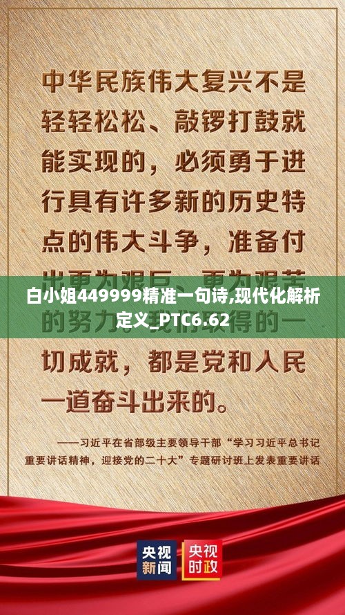 白小姐449999精准一句诗,现代化解析定义_PTC6.62