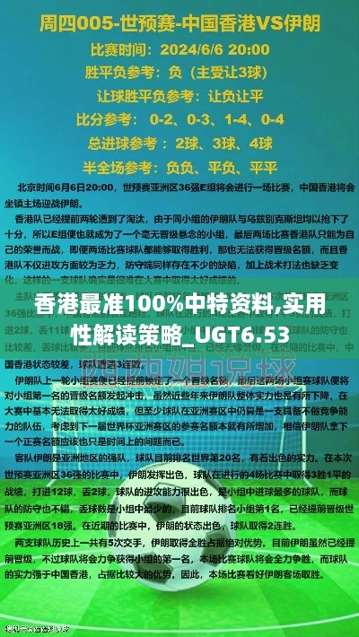 香港最准100%中特资料,实用性解读策略_UGT6.53