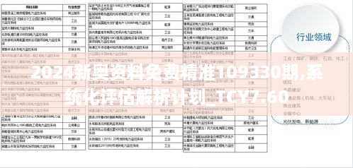 2024新奥资料免费精准109330期,系统化评估解析计划_TCY7.60