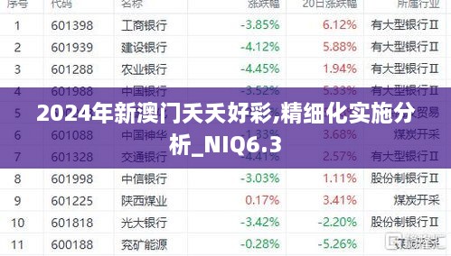 2024年新澳门夭夭好彩,精细化实施分析_NIQ6.3