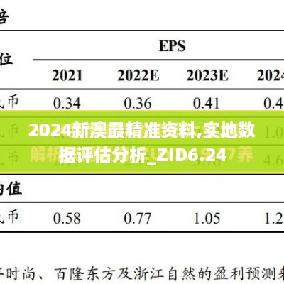 2024新澳最精准资料,实地数据评估分析_ZID6.24