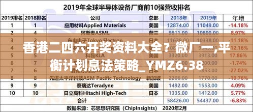 香港二四六开奖资料大全？微厂一,平衡计划息法策略_YMZ6.38