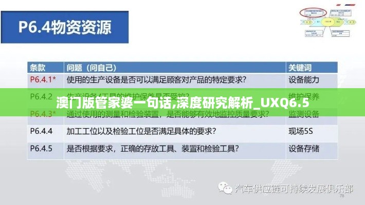 澳门版管家婆一句话,深度研究解析_UXQ6.5