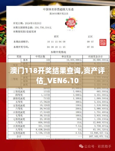 澳门118开奖结果查询,资产评估_VEN6.10