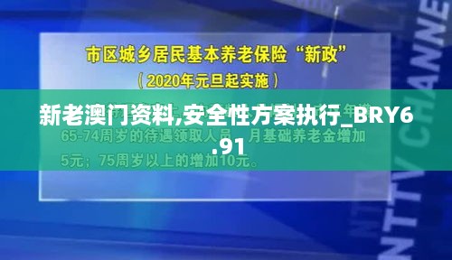 新老澳门资料,安全性方案执行_BRY6.91