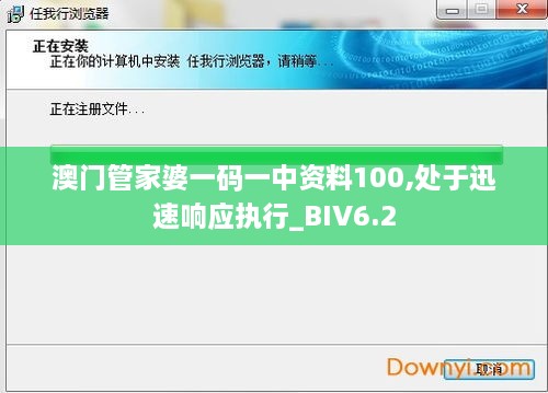 澳门管家婆一码一中资料100,处于迅速响应执行_BIV6.2