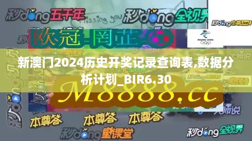 新澳门2024历史开奖记录查询表,数据分析计划_BIR6.30