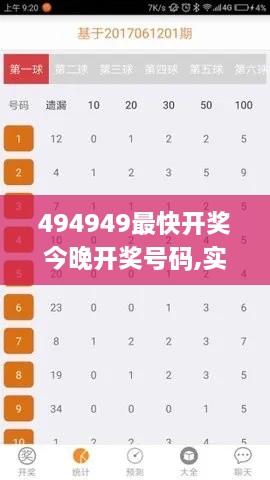 494949最快开奖今晚开奖号码,实践调查说明_YVZ6.9