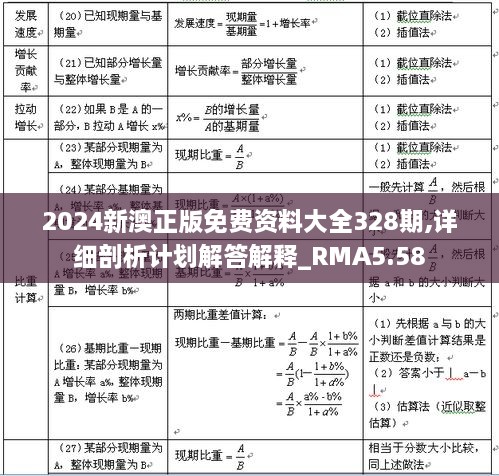 2024新澳正版免费资料大全328期,详细剖析计划解答解释_RMA5.58