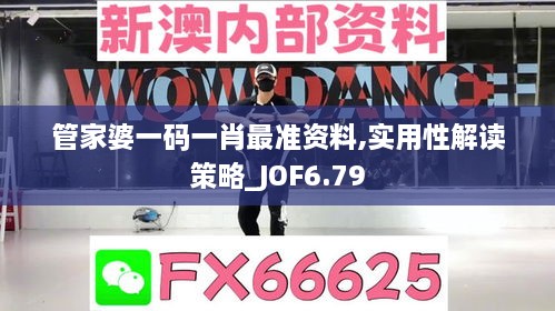 管家婆一码一肖最准资料,实用性解读策略_JOF6.79