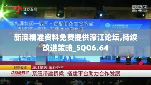 新澳精准资料免费提供濠江论坛,持续改进策略_SQO6.64