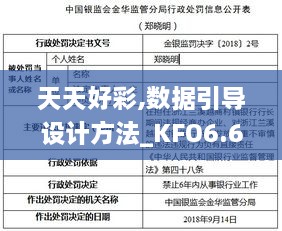 天天好彩,数据引导设计方法_KFO6.61