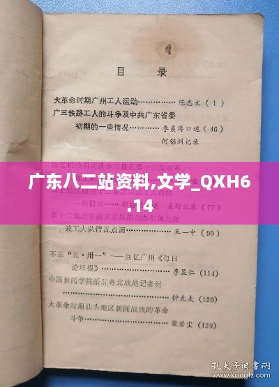 广东八二站资料,文学_QXH6.14