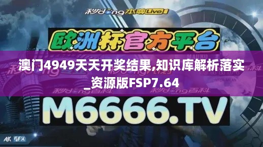 澳门4949天天开奖结果,知识库解析落实_资源版FSP7.64