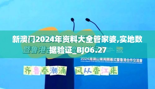 新澳门2024年资料大全管家婆,实地数据验证_BJO6.27