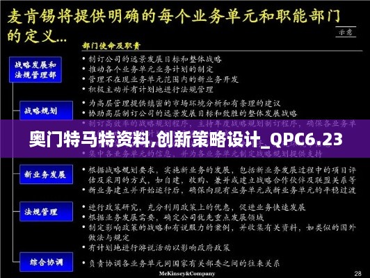 奥门特马特资料,创新策略设计_QPC6.23