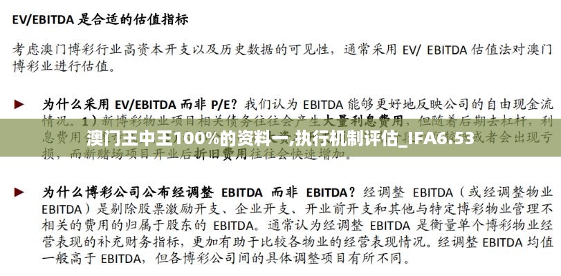 澳门王中王100%的资料一,执行机制评估_IFA6.53