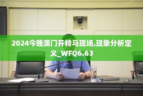 2024今晚澳门开特马现场,现象分析定义_WFQ6.63