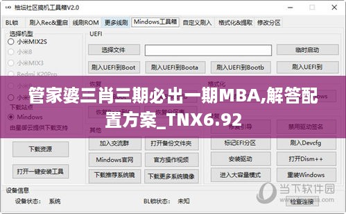 管家婆三肖三期必出一期MBA,解答配置方案_TNX6.92