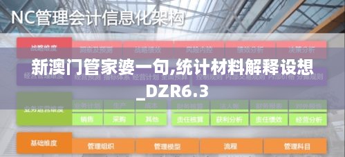 新澳门管家婆一句,统计材料解释设想_DZR6.3