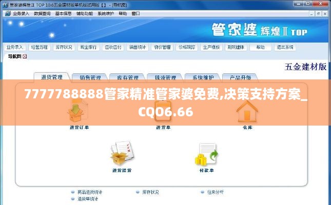 7777788888管家精准管家婆免费,决策支持方案_CQO6.66