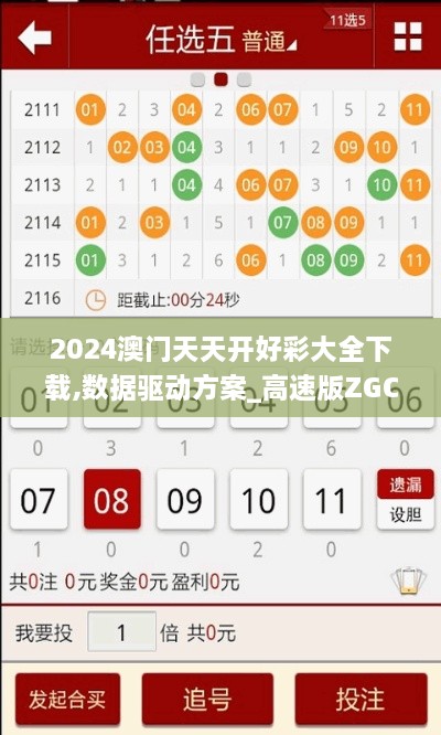 2024澳门天天开好彩大全下载,数据驱动方案_高速版ZGC1.69