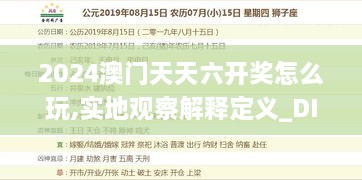 2024澳门天天六开奖怎么玩,实地观察解释定义_DIY版CBT1.98