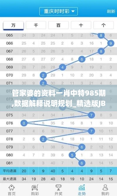 管家婆的资料一肖中特985期,数据解释说明规划_精选版JBY1.40