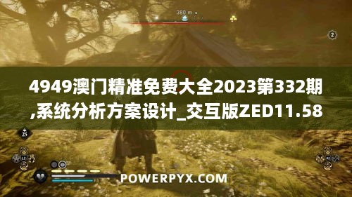 4949澳门精准免费大全2023第332期,系统分析方案设计_交互版ZED11.58