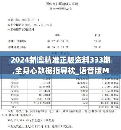 2024新澳精准正版资料333期,全身心数据指导枕_语音版MNF11.5