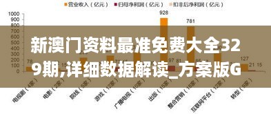 新澳门资料最准免费大全329期,详细数据解读_方案版GAB11.73