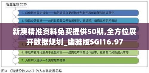 新澳精准资料免费提供50期,全方位展开数据规划_幽雅版SGI16.97