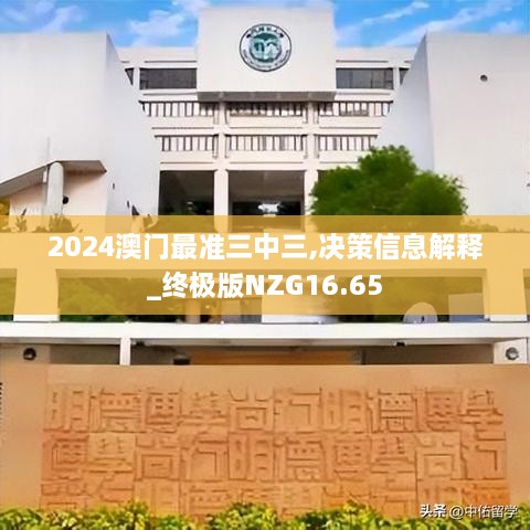 2024澳门最准三中三,决策信息解释_终极版NZG16.65