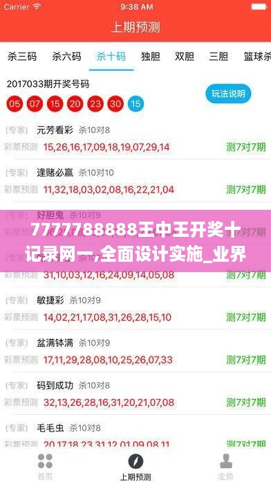 7777788888王中王开奖十记录网一,全面设计实施_业界版UAB13.29