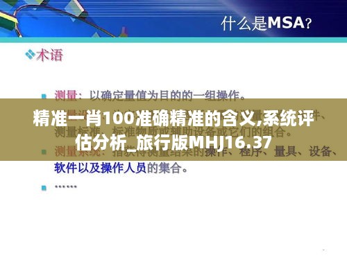 精准一肖100准确精准的含义,系统评估分析_旅行版MHJ16.37