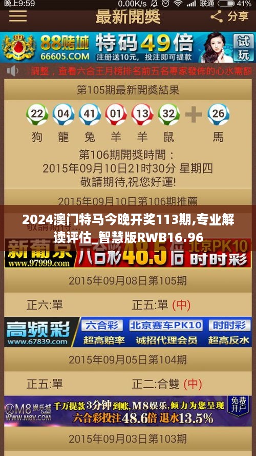 2024澳门特马今晚开奖113期,专业解读评估_智慧版RWB16.96