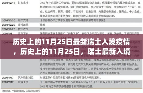 瑞士入境疫情政策解析，历史上的11月25日最新动态及政策解读