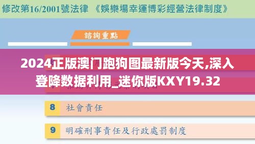 2024正版澳门跑狗图最新版今天,深入登降数据利用_迷你版KXY19.32