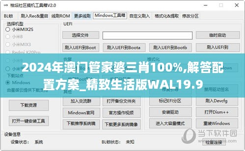 2024年澳门管家婆三肖100%,解答配置方案_精致生活版WAL19.9