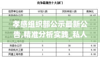 孝感组织部公示最新公告,精准分析实践_私人版HOQ19.36